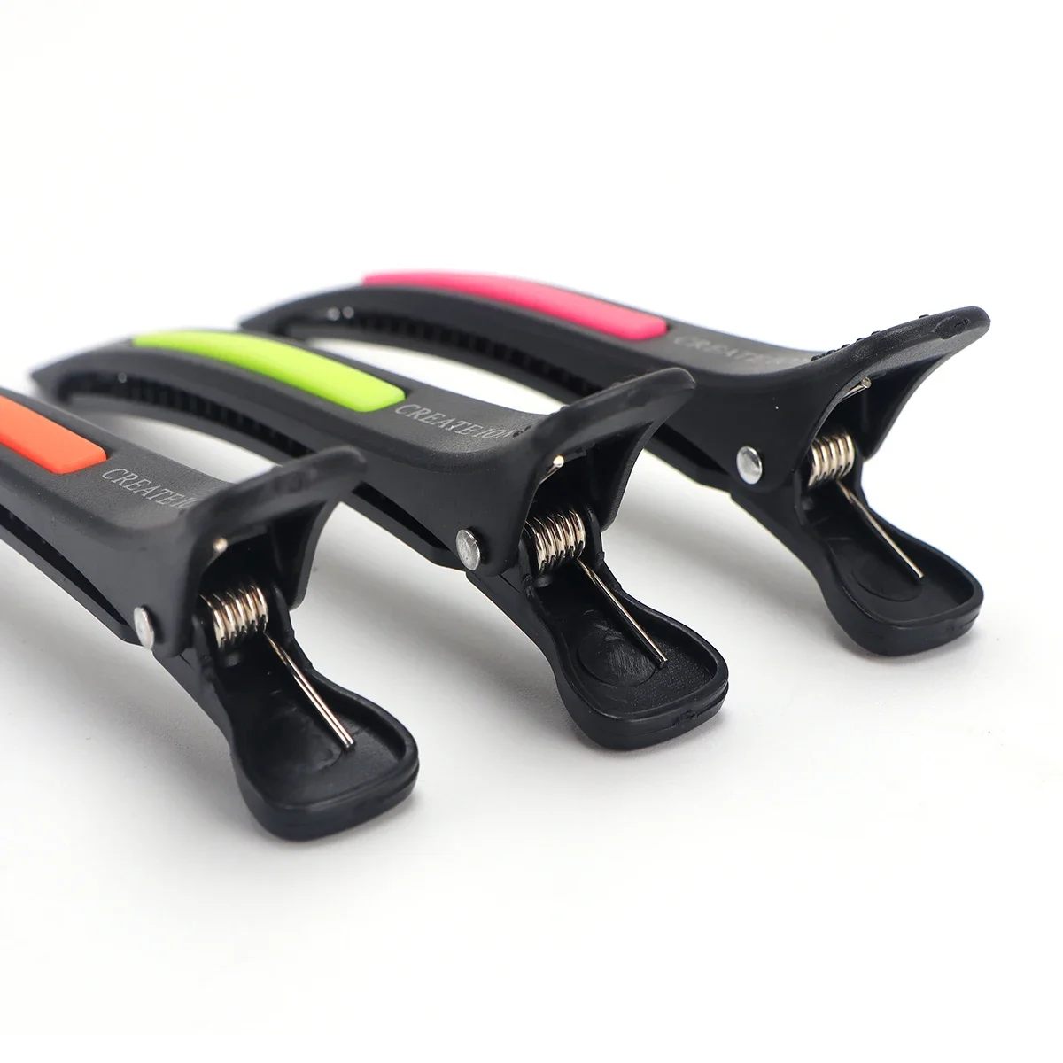 6Pcs Salon Alligator Hair Clips Traceless Hairdressing Clips Claws Section Barbershop Beauty Styling Tools Hairpin Accessories