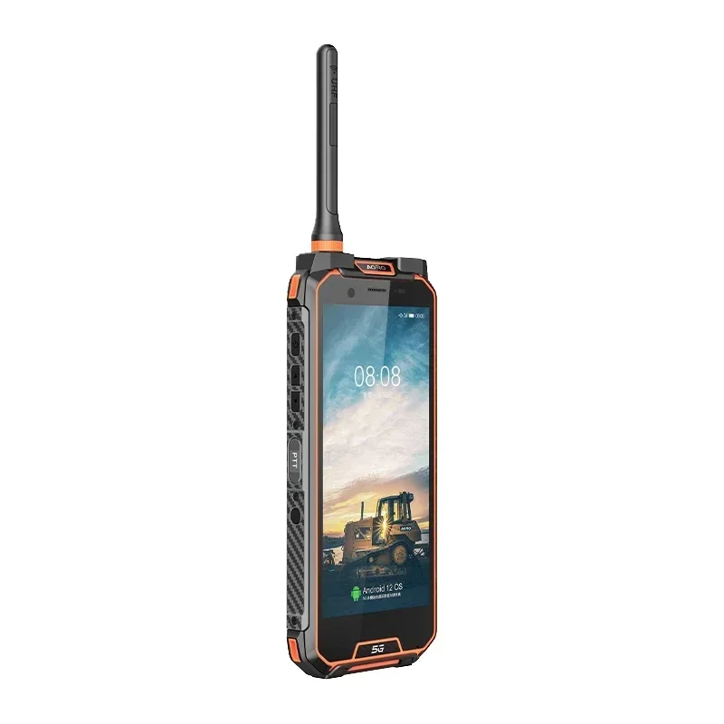 

OEM Ip68 Android Phone Rugged Without Camera M5-5G Explosion Proof Zone1/2 8GB+256GB Walkie Talkie Phone UHF Or VHF