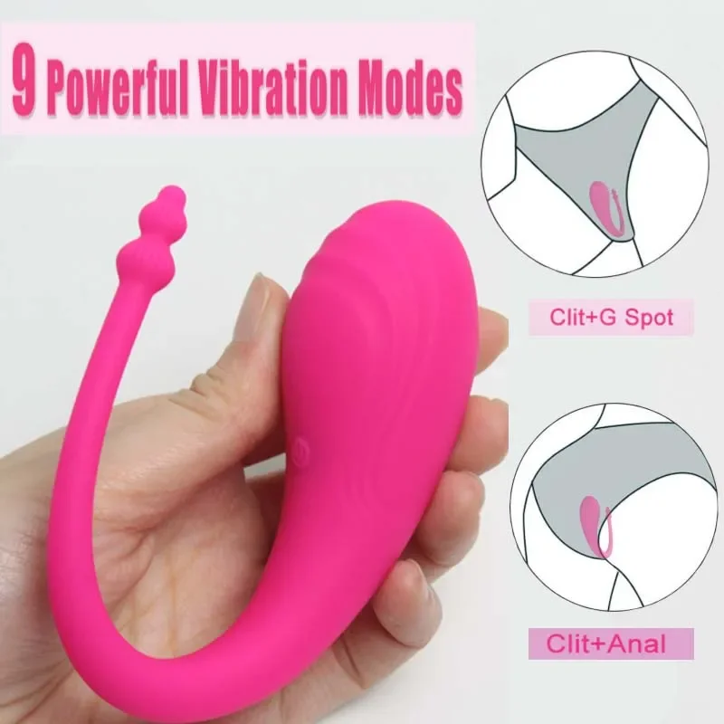 

Wireless Bluetooth Vibrating Egg Vibrators for Women APP Remote Control G Spot Vagina Massager Female Vibrating Panties Sex Toys