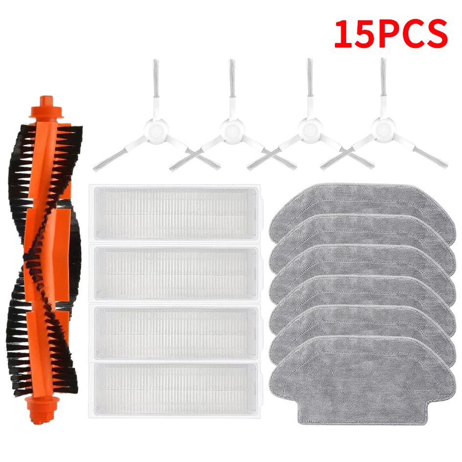 Für Xiaomi Roboter Vakuum S10 S12 T12 B106GL/Mopp 2S XMSTJQR2S / 3C B106CN Teile Zubehör Wichtigsten Seite pinsel Filter Mopp