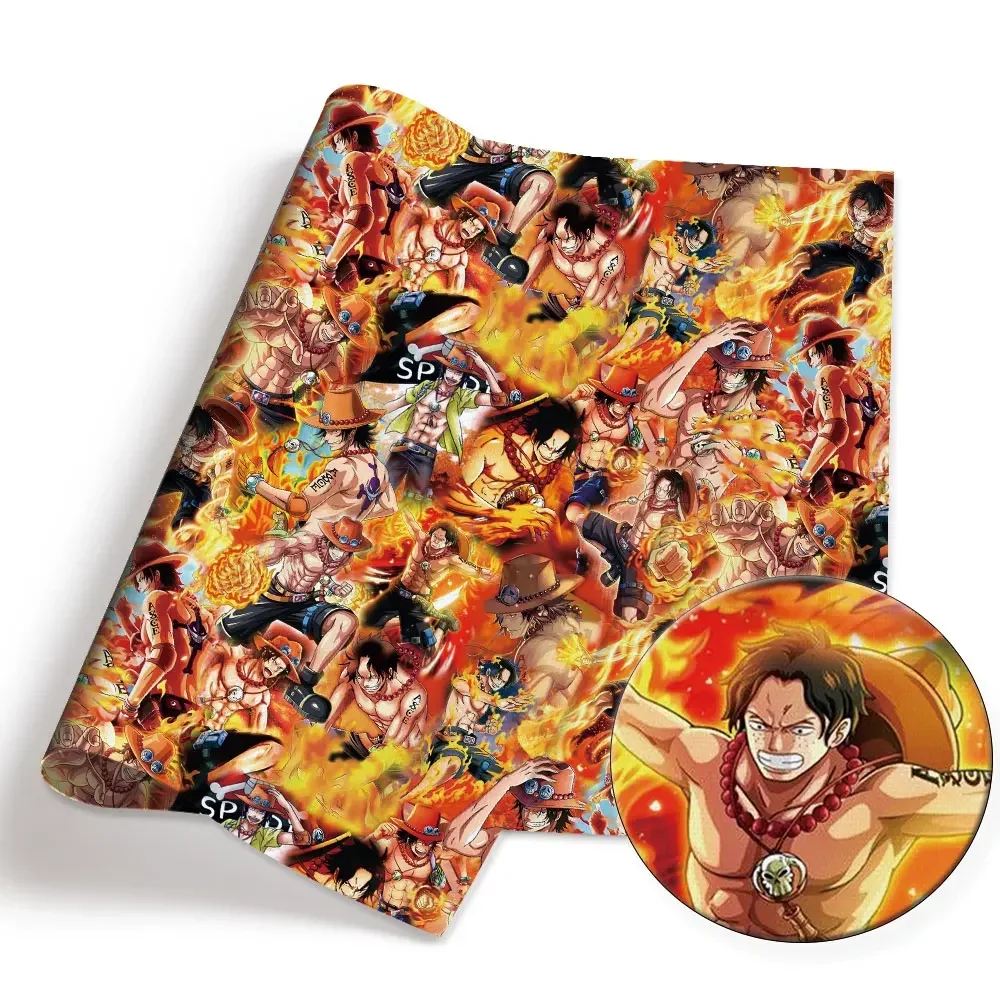 One Piece Anime peripherals Fabric 140*50cm DIY Sewing Patchwork Quilting Baby Dress Printed Fabric Fabric Sewing Kids90034
