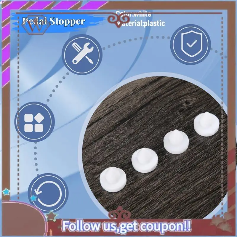 

A57E-Brake Clutch Pedal Stopper Pad (Set Of 4) 46505-SA5-000 For Honda Civic Fit CR-V