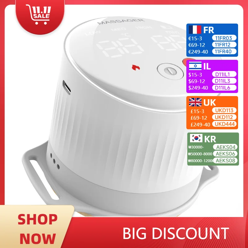 

Smart Moxibustion Device:Therapy Temperature Control & Smoke-Free Design, Portable Home Massage Relaxation System