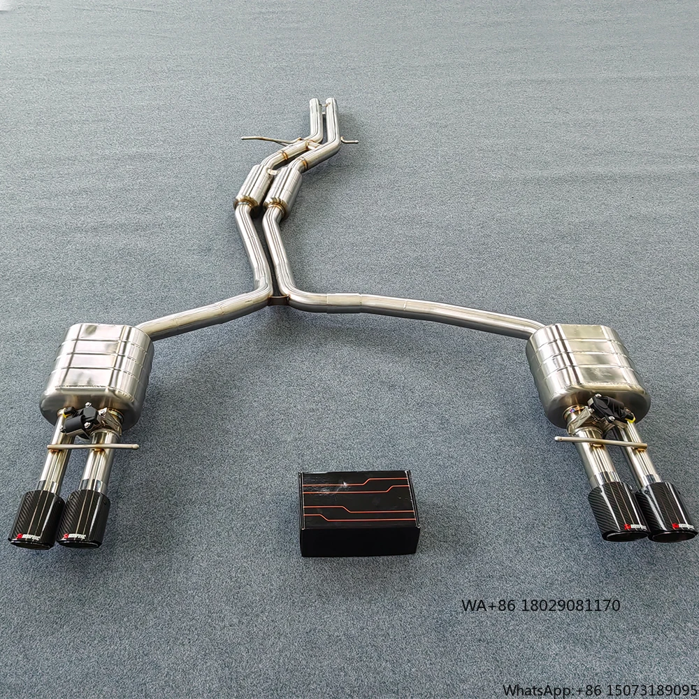 

Выхлопная система Catback для A7 3.0T, средняя секция с клапаном, обновление до стиля S7