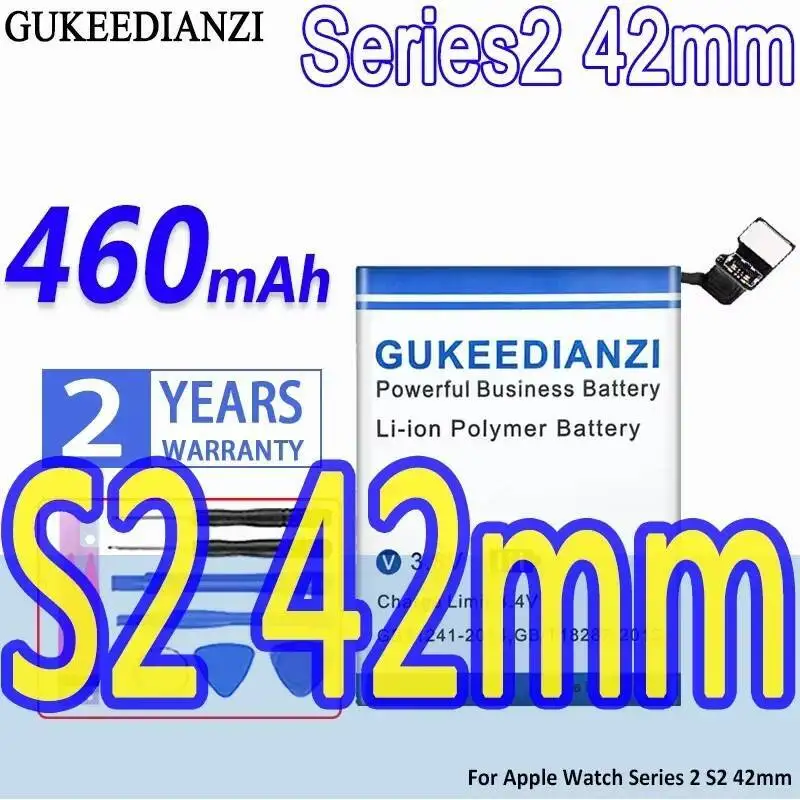 

For Apple Watch Iwatch Series 2 S2 42Mm Series2 Durable Battery 460Mah
