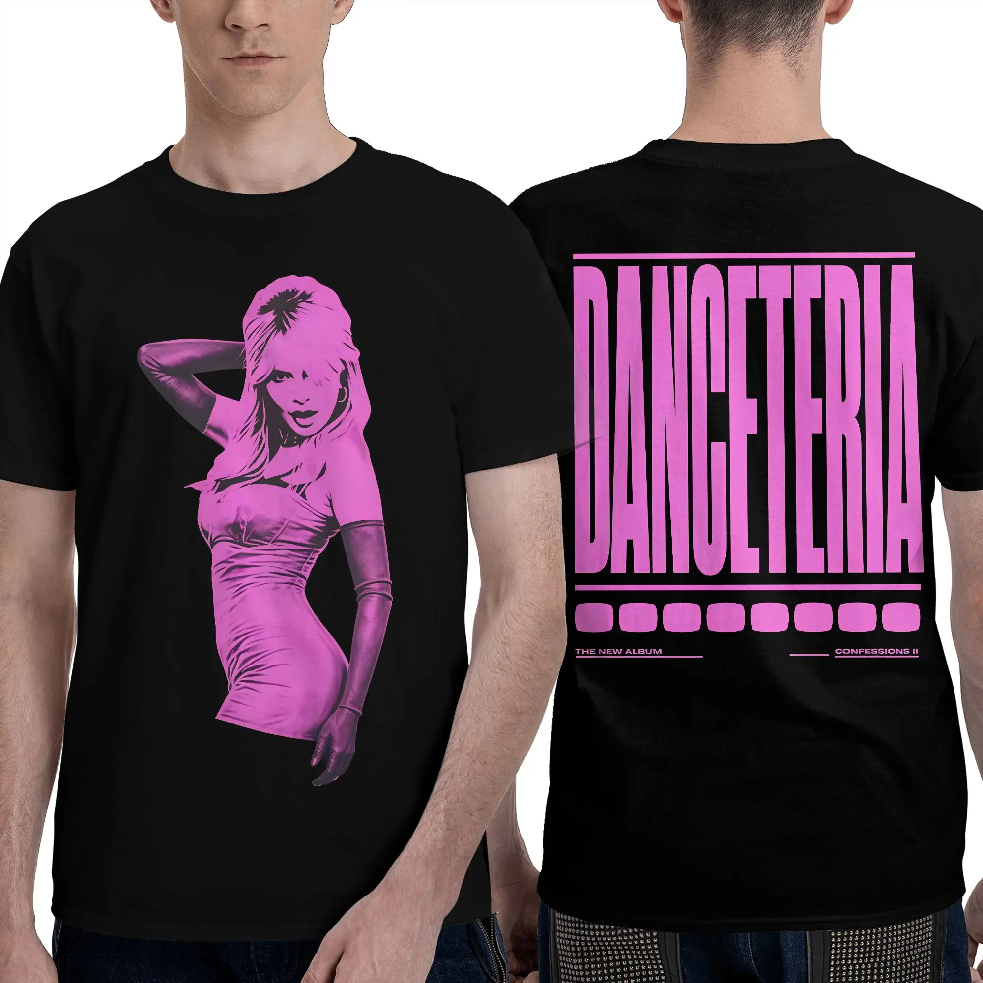 Fashion Madonnas Confessions II 2026 T-Shirt Men Crew Neck Pure Cotton T Shirts  Short Sleeve Tees Birthday Present Tops