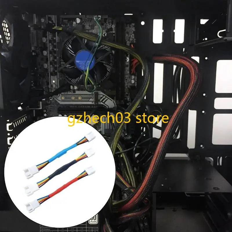 G2AC Computer Mainboard 4pin CPU Coolers вентилятор PWM Deceleration Power Tempry Tempring