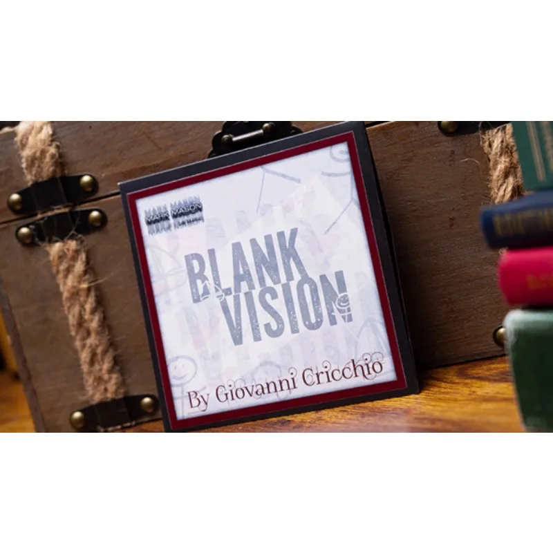 Blank Vision By Giovanni C Card Magic and Trick Decks Close Up Performer Magician Illusions Gimmicks Poker Cards Magic Props Fun