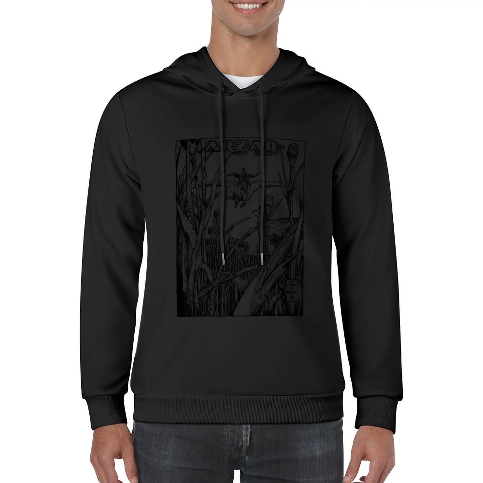 Arzach Moebius Jean Giraud William Stout Hoodie ملابس الشتاء الخريف الخريف ملابس رجالي مصمم الملابس أنيمي هوديي