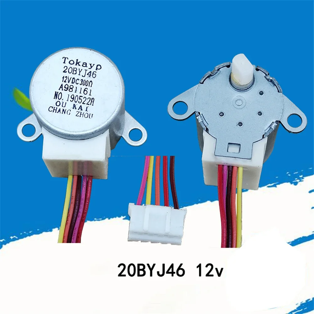 

20BYJ46 Original Air Conditioner Swing Leaf Synchronous Swing Wind Motor for Indoor Hanging Wind Deflector Step Motor
