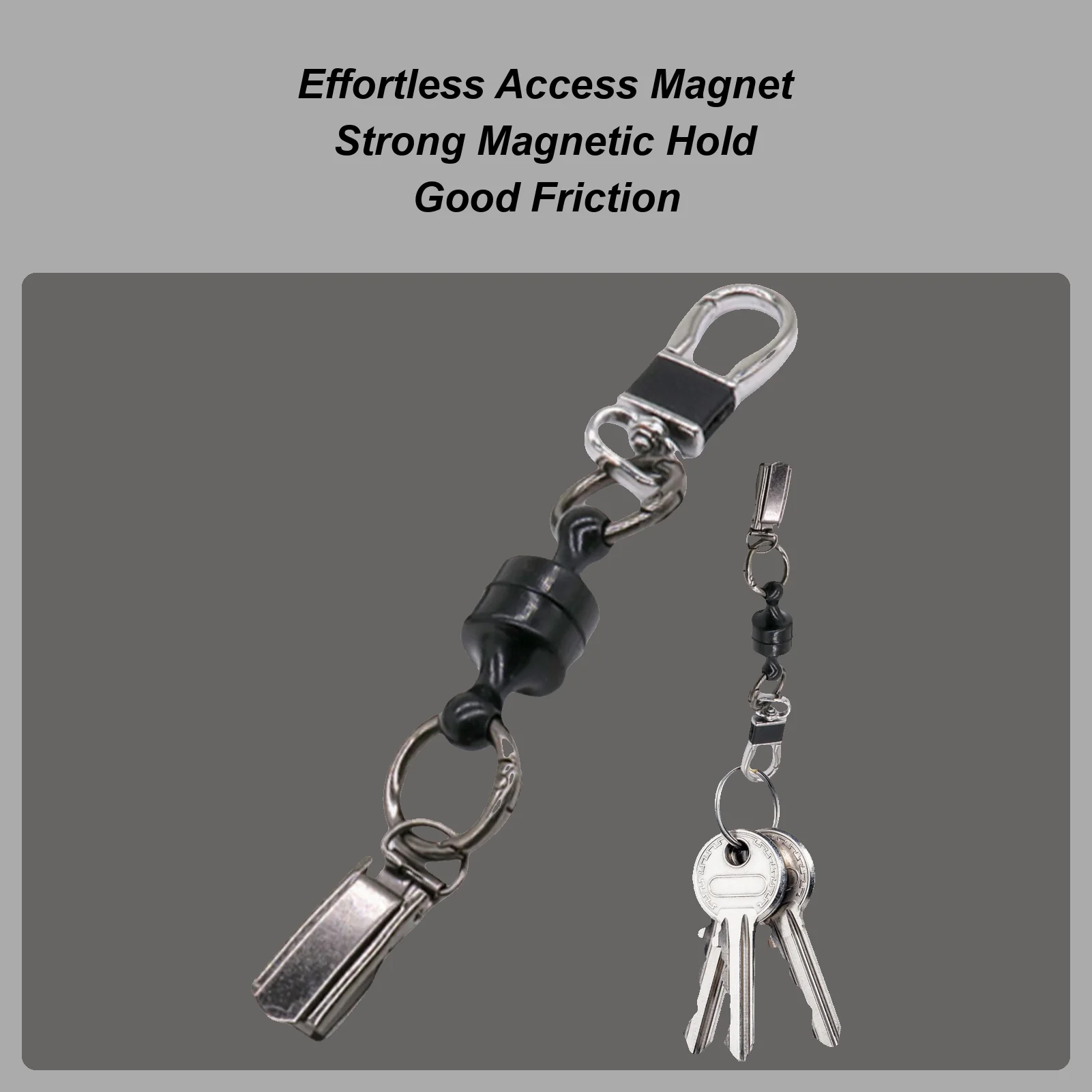 

Quick Release Keychain Heavy Duty Keyring Magnetic Quick Release Keychain Clip For Outdoor Travel Personal Accessory Golf