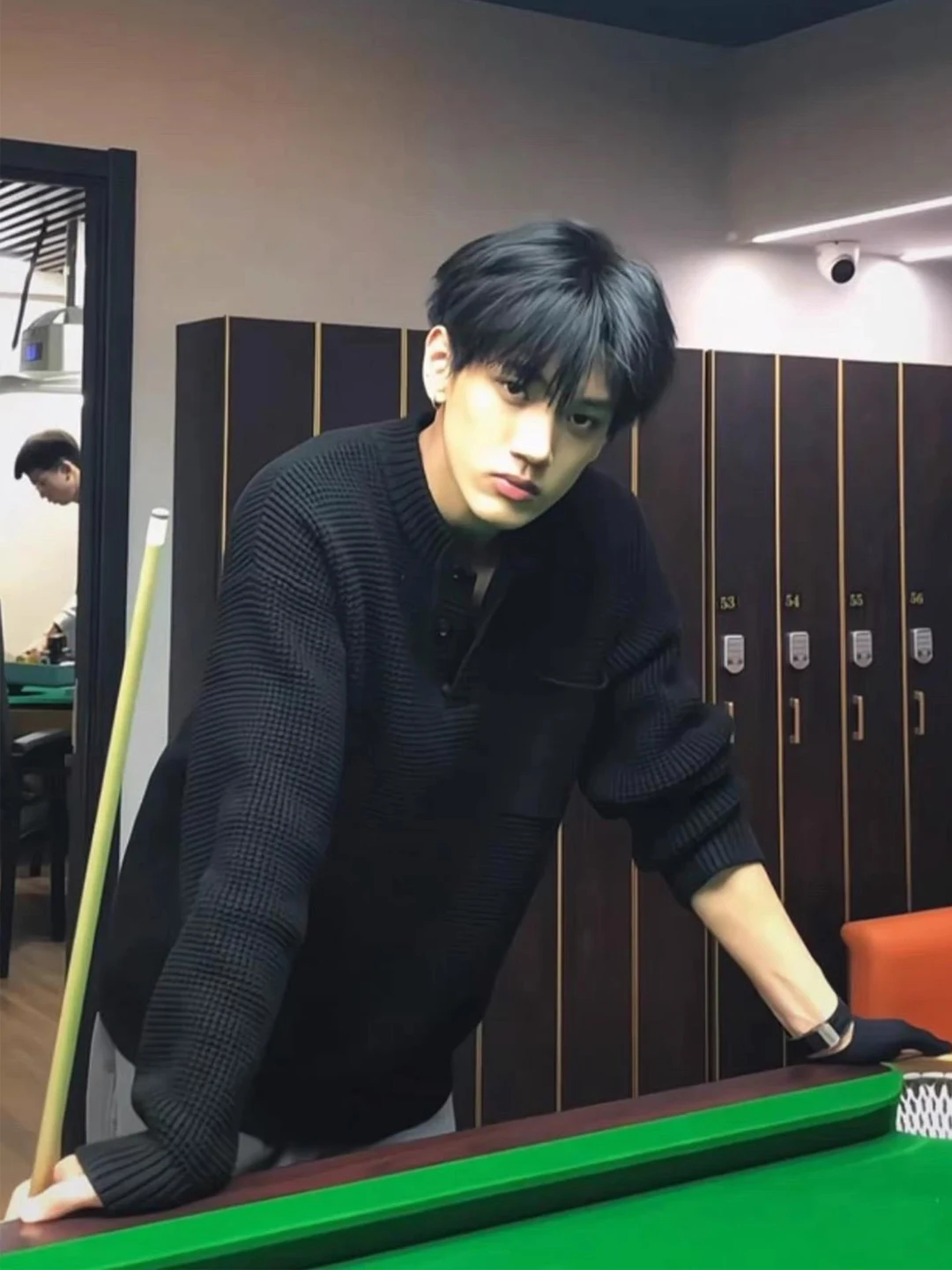 

Мужской черный свитер с воротником хенли, утепленный, зимний, вязаный, базовый слой, повседневный, свободный крой