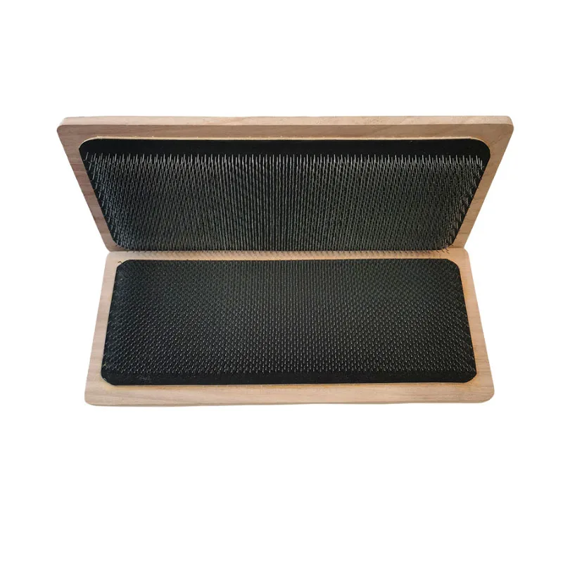 28X12cm Wood Drawing Mat Hair Holder For Making Wig Use Drawing Card with curved needle 1pc/2pcs/bag wood hair extension drawing