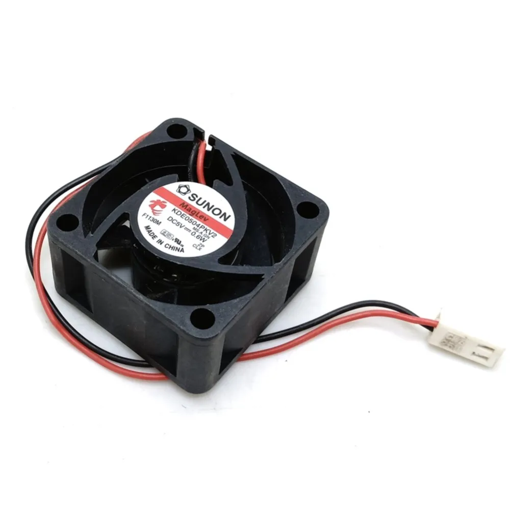 for Sunon KDE0504PKV2 40mm Fan 5V 0.6W 7200RPM 4020 MagLev Bearing Silent Cooling Fan for Server Switch North Bridge 40x40x20mm