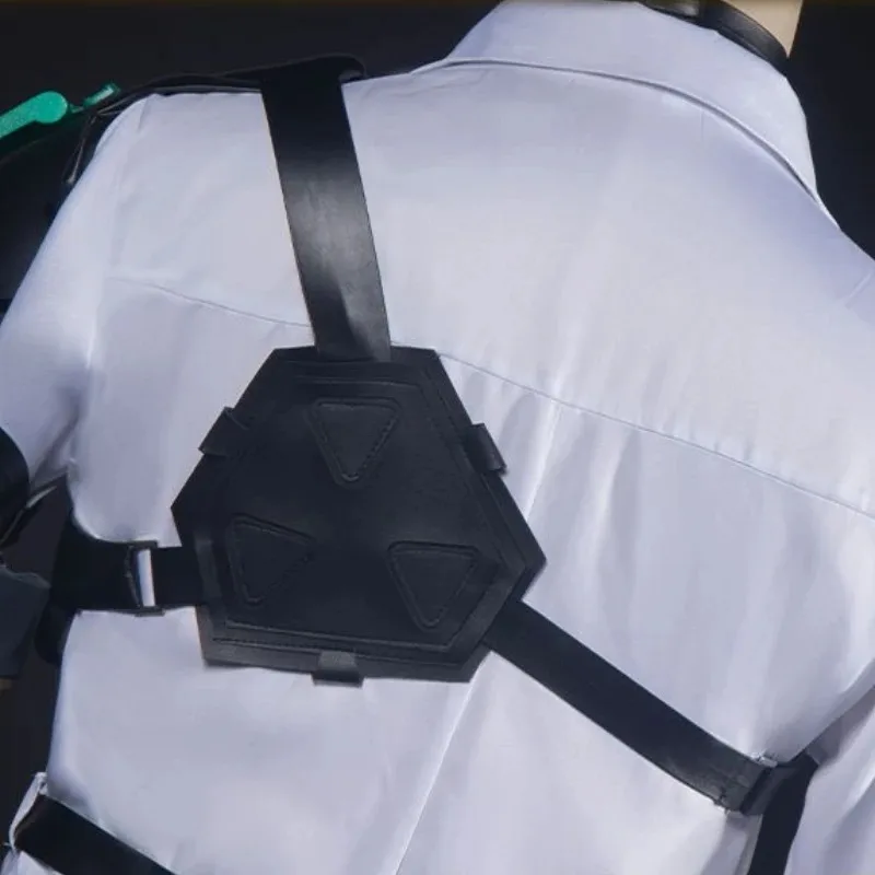 

ff34ZZZ Harumasa Косплей Костюм Обувь Парик Zenless Zone Zero Игровая Униформа Сумка Колье Реквизит Секция 6, Женский Костюм Для Хэллоуина