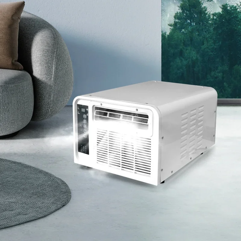 110 فولت/220 فولت Aire Acondicionado Portátil المتكاملة الباردة والدافئة ثنائي الوضع ناموسية مكيف الهواء غرفة صغيرة مبرد الهواء