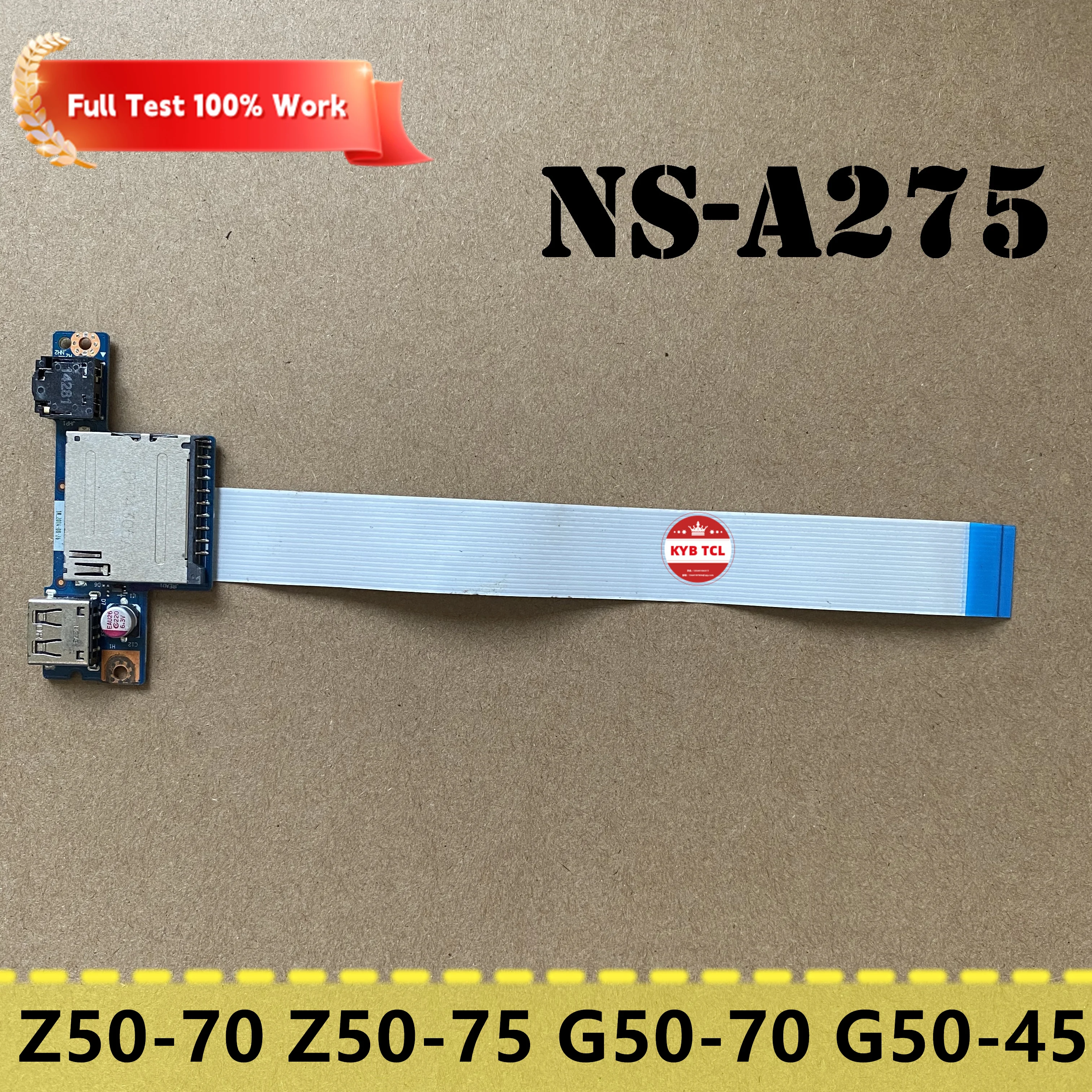 For Lenovo Z50-70 Z50-75 G50-70 G50-45 Power Button Board Or USB Audio Card Reader Board Or Heatsink NS-A273 NS-A275 AT0TG0010W0