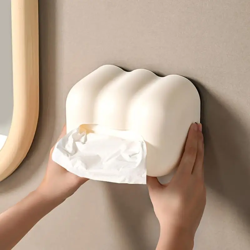 G99A Playful Cloud Tissue Box Organizers Efficient Tissue Dispenser Paper Storage Box