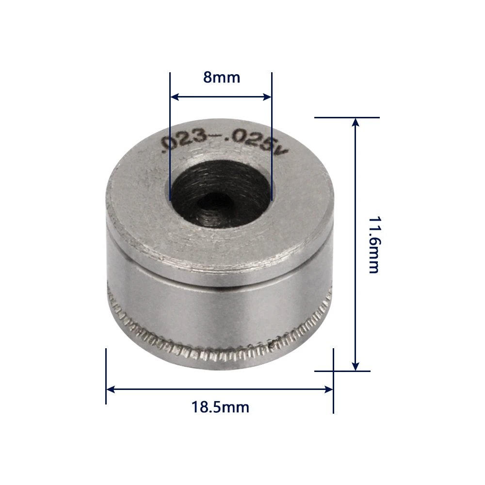 Wire Feeding Roller Drive Wheel Solid Wire 023-025V and Solid or Flux-Cored Wire 030-035K Groove MIG Guide Welding Accessories