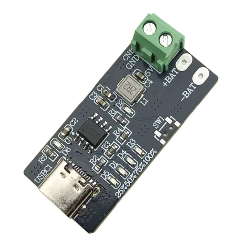IP5305T IP5306 Li-Ionen-Akku-Managementmodul, 1,2A Laden 1A Entladen Integriertes Modul für 1-Zellen-LiPo-Akku