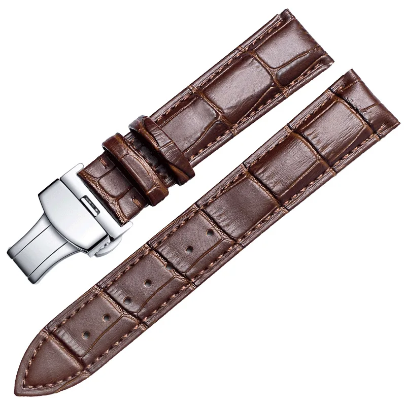 Genuine Leather Watch Band Strap for Samsung Galaxy Gear S3 Galaxy 42mm 46mm Active Watch Band 16 18 20 22 24mm Leather Band