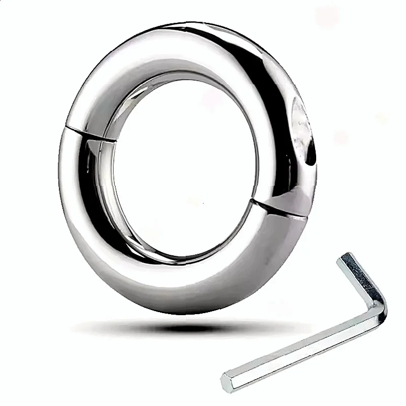 ألعاب الكبار المعادن الثقيلة القضيب خاتم الديك العفة قفص الجنس لعب للرجال كيس الصفن الخصية نقالة الذكور تأخير القذف