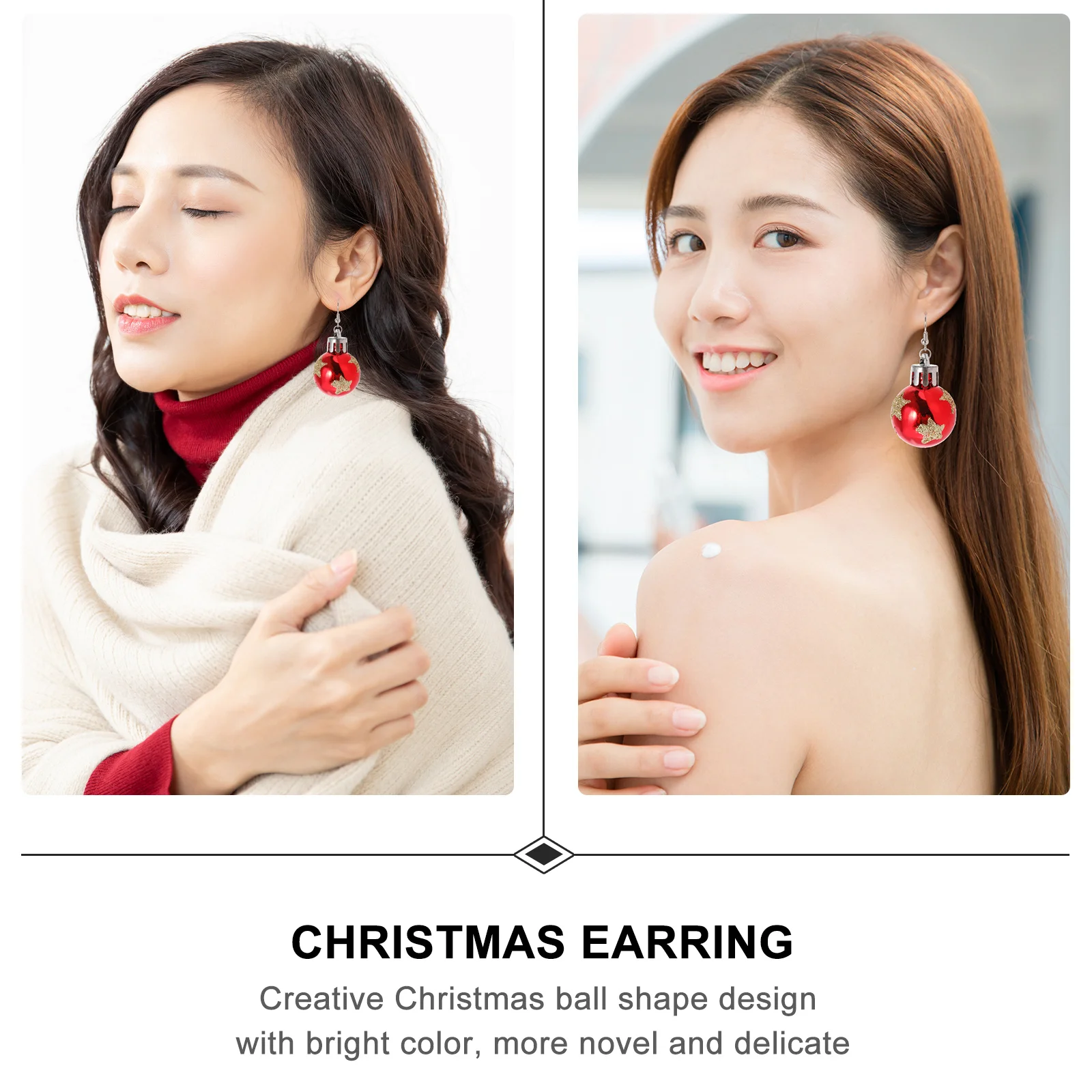 

Ball Shape Earrings Ball Shaped Earrings Lightweight Durable Jewelry For Women Fashion Ear Drop Gift Decoration