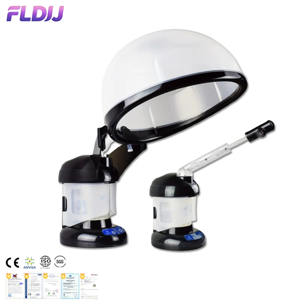 

Паровая машина для ухода за волосами 2 в 1 с озоновым распылителем и нано-спреем для увлажнения и питания волос, для домашнего или салонного использования.