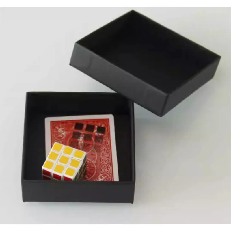 Cube Phantom By J.C Magic - Close-Up Card Illusion for Street & Stage Mentalism Poker Deck Magic Tricks Magia Props Magician