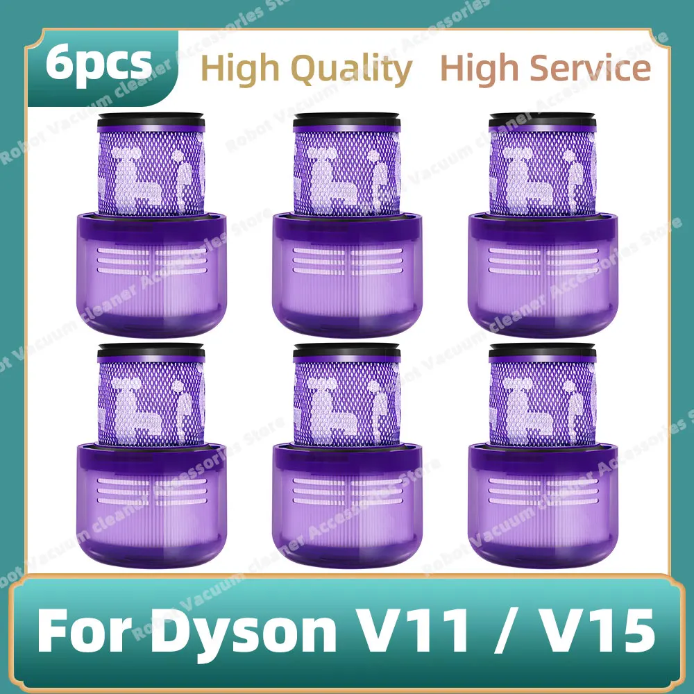 Zubehör passend für Dyson V11 Animal / V11 Torque Drive / V15 Detect, Ersatzteile für Dyson Staubsauger mit Zyklonfilter