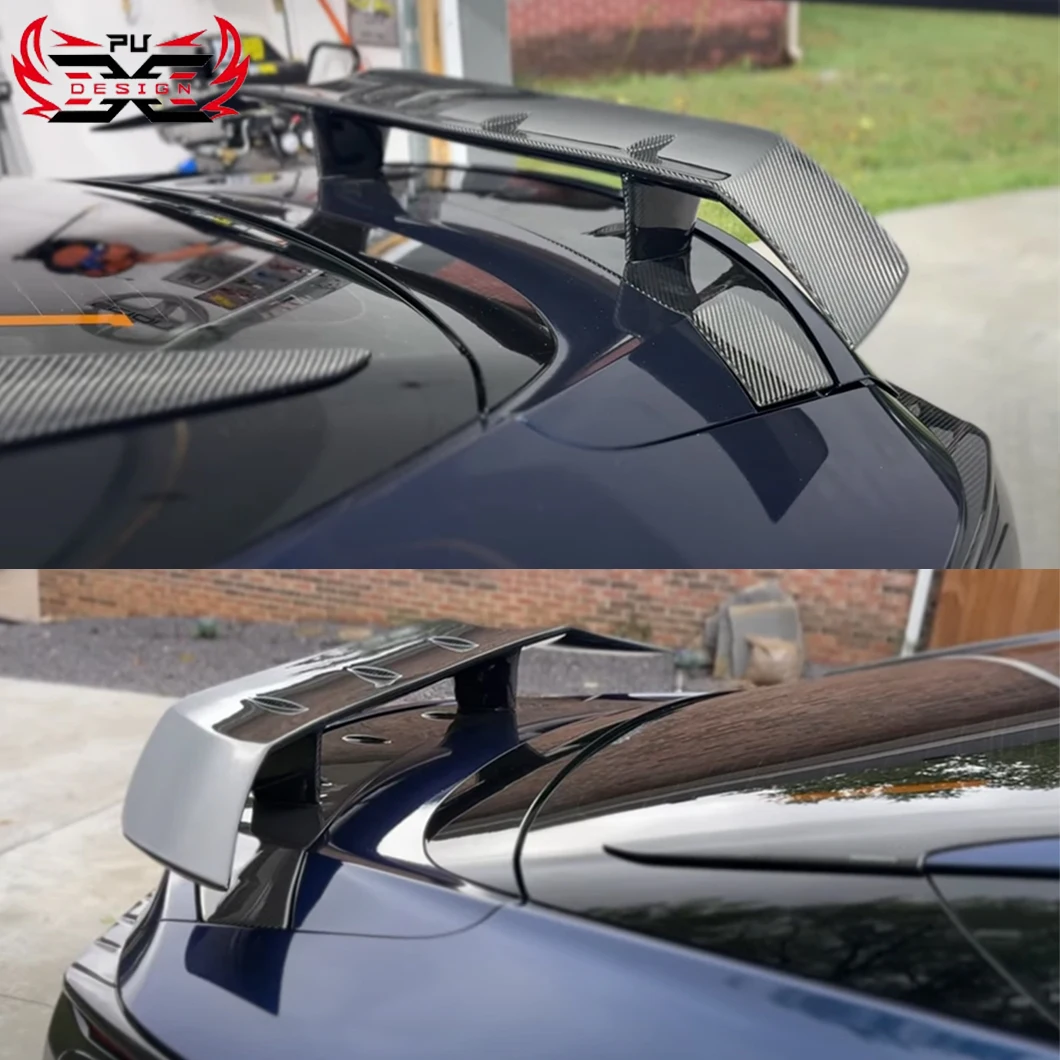 New Prodoucts for Lexus LC500 LC500H Dry Carbon Fiber Electric Tail Wing Rear Spoiler Carbon Rear Wing