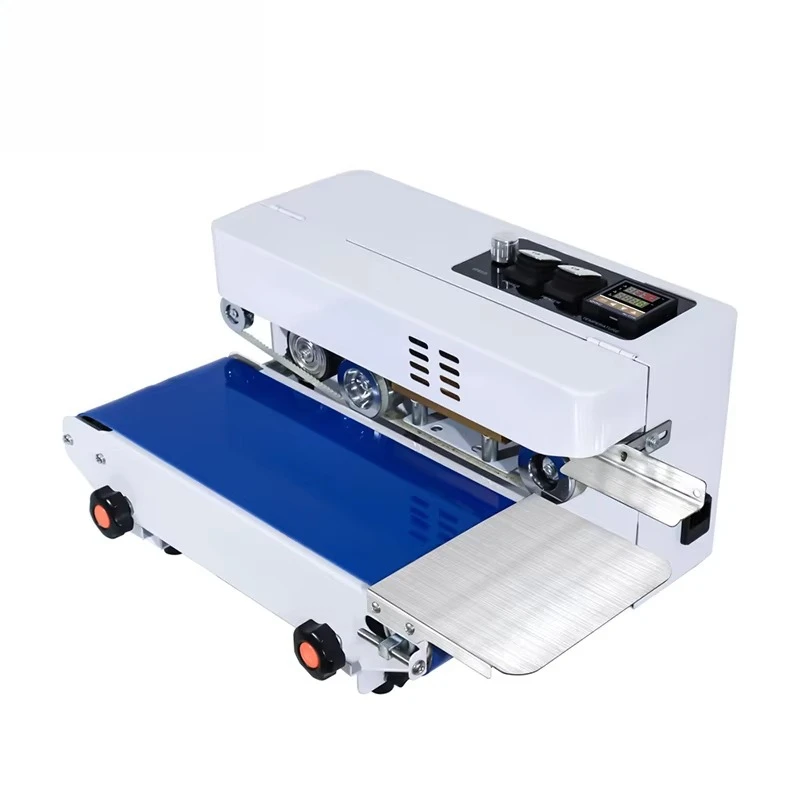 

Commercial Electric Stainless Steel Belt Sealing Machine Plastic Bag Neck Sealing Machine Wins Good Adoration Paper