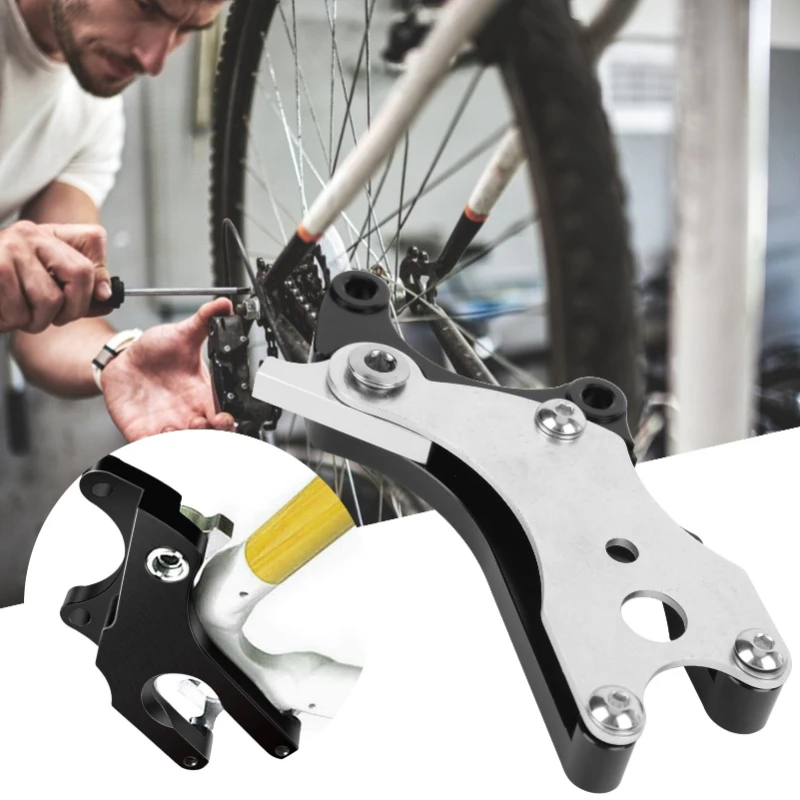 

New MIXIM Bike Brake Adapter Aluminum Alloy Fixed Seat Converter for Disc Brake Conversion High Performance Cycling Part
