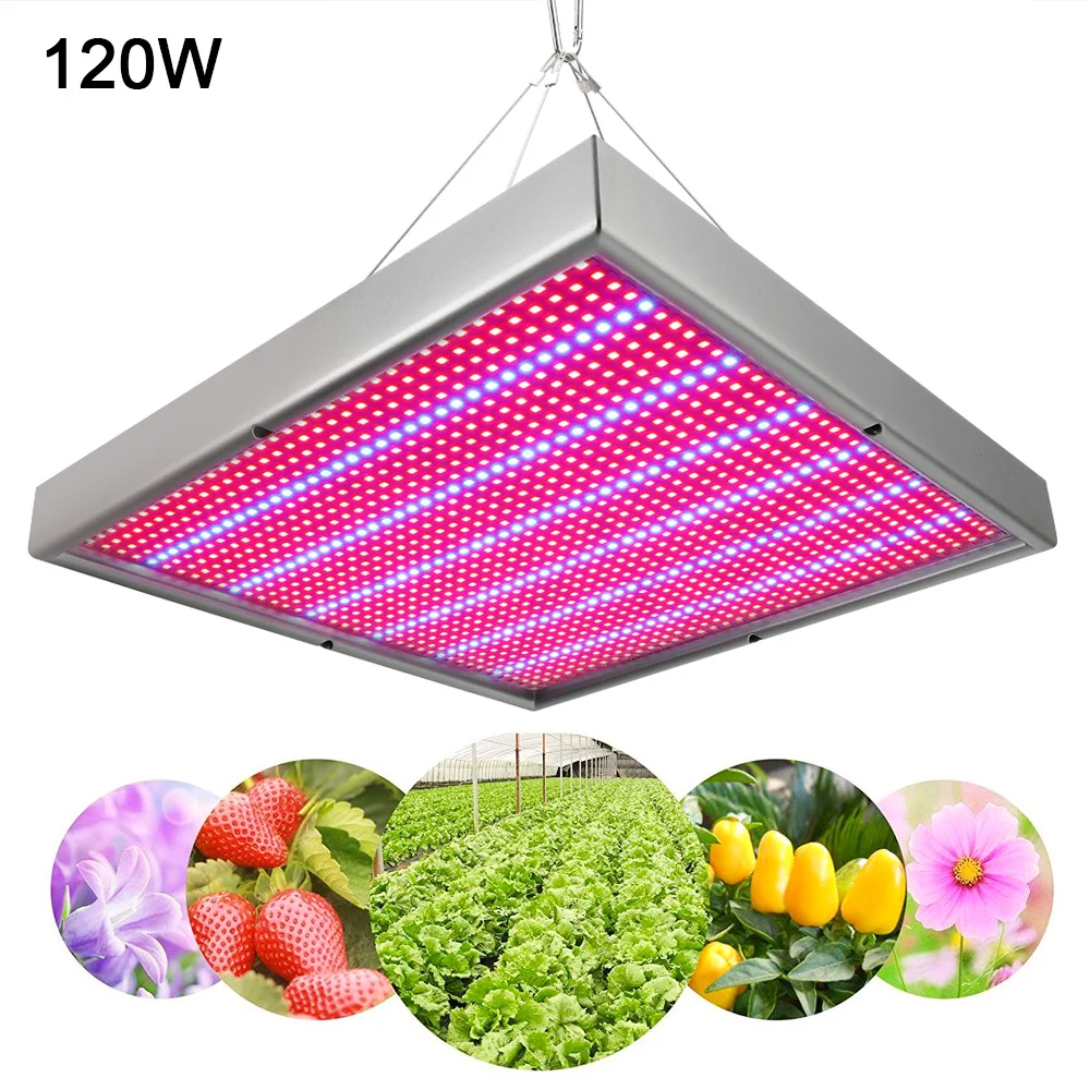 120W LED Full Spectrum Grow Light AC85-265V Phyto Lamp For Indoor Plant Greenhouse Vegs Flower Hydroponics System