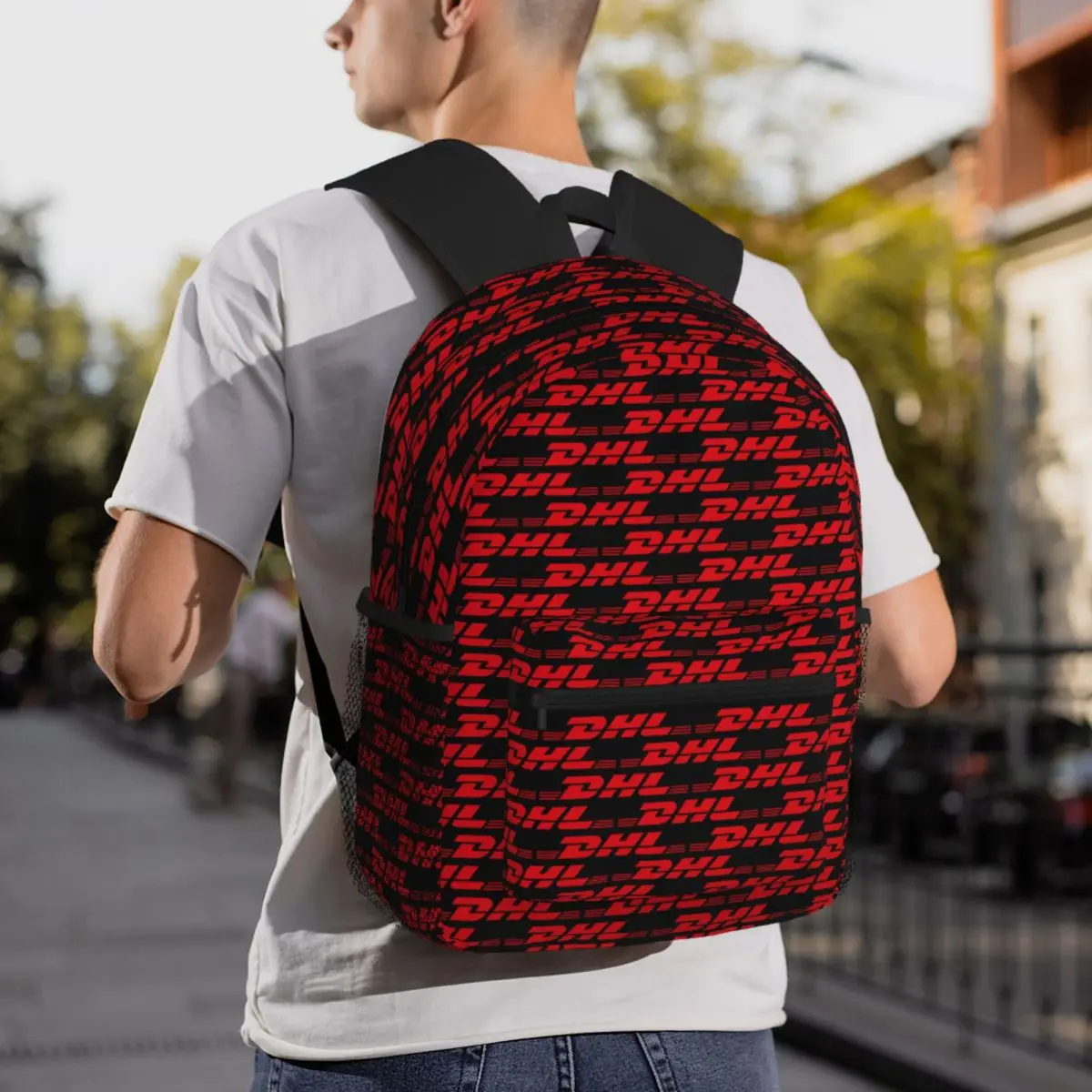 

Global Express DHL Student Backpack School Bag Hiking Travel Daypack for Men Women Fashion Bookbag Shoulder Bags