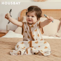 Saco de dormir para bebés de 3 a 24 meses, saco de dormir de verano para niños y niñas, chaleco fino transpirable de 0,5 TOG, cambiador de pañales con cremallera de 2 vías