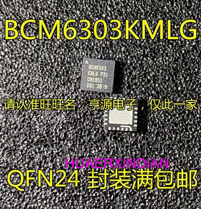 10PCS BCM6303KMLG BCM6303  QFN24IC