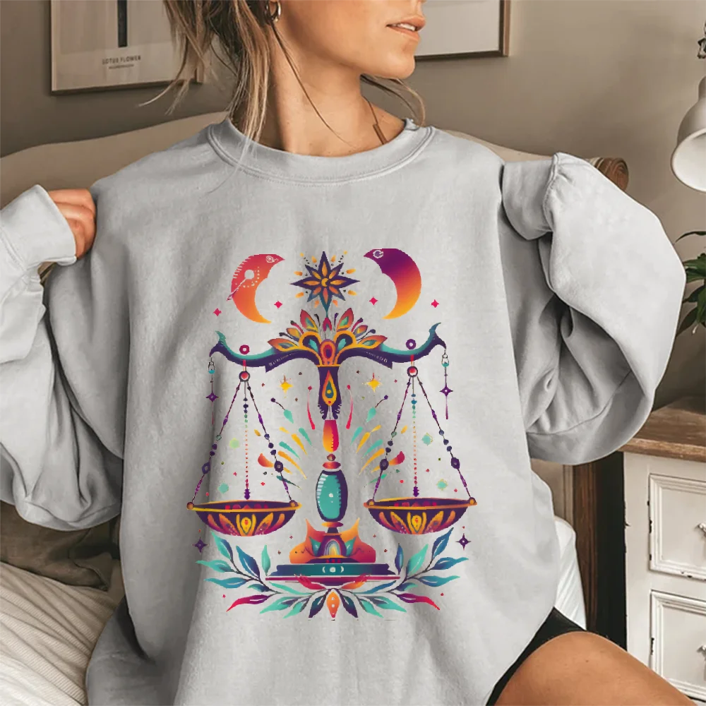 

Casual Crewneck Sweatshirt Trendy Y2K Hoodie Women Korean Style Oversized Hand Painted Graphic Sweatshirt Cozy Warm Fall Winter