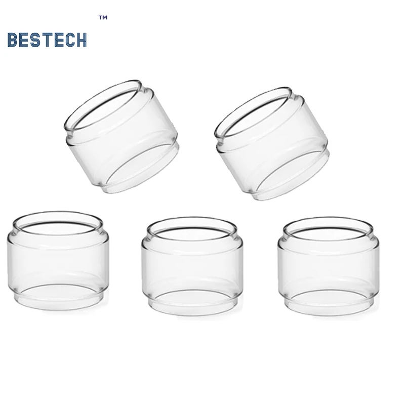 Bubble Glass Tank  Tube for OXVA Arbiter Solo RTA 4ML Arbiter RTA 6ML Zeus RTA 5ml Replacement Mini Glass Cup 5PCS