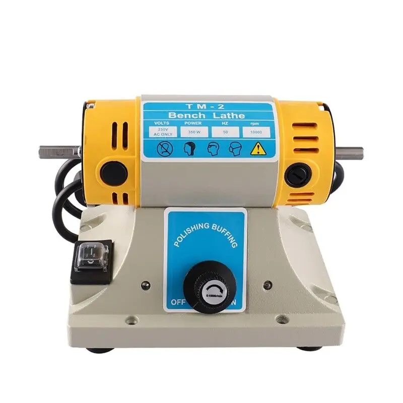 220v 350w Polier maschine für DIY Holz bearbeitung Jade Schmuck Dental bank Drehmaschine Motor Schleif maschine – Detail 6