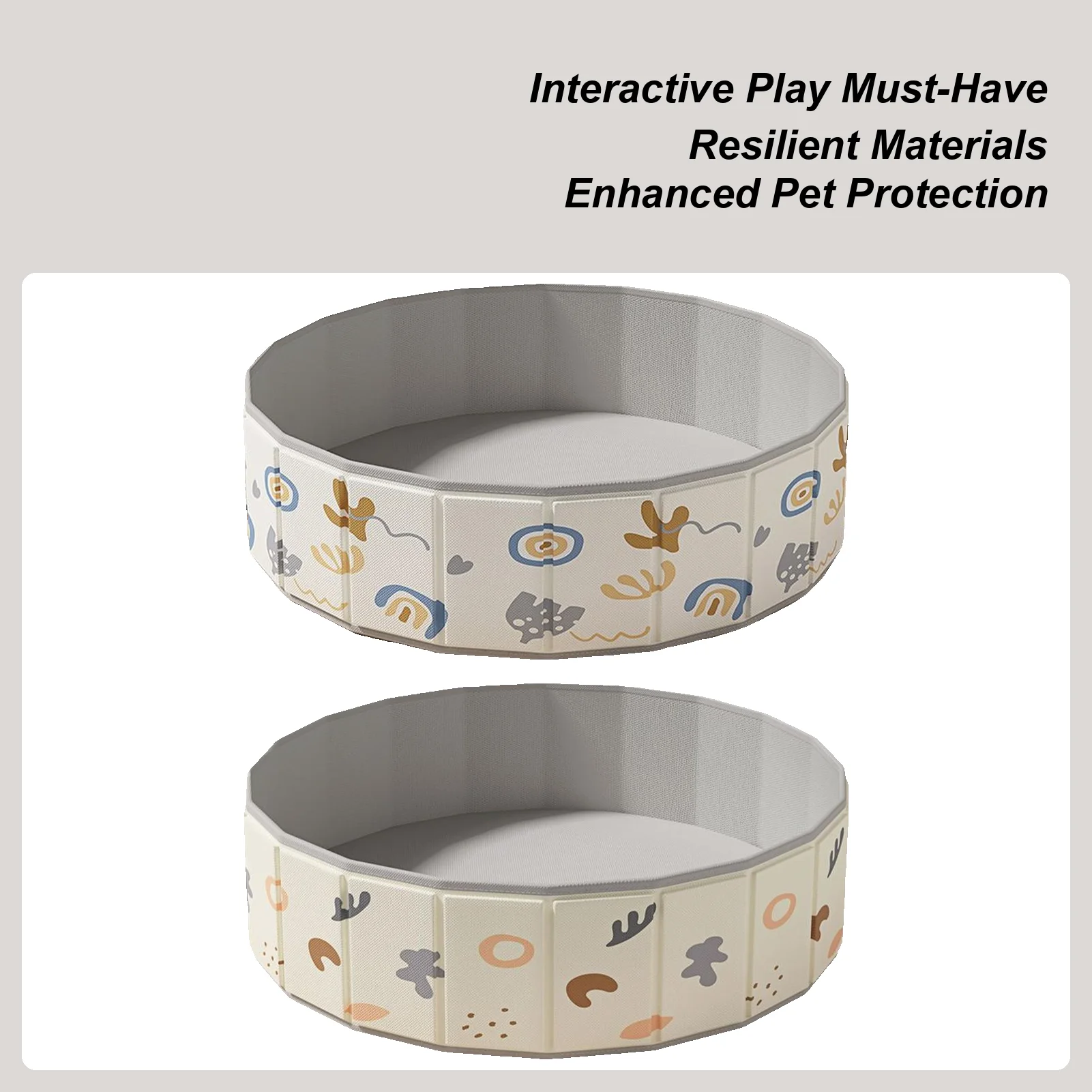 

Dog Swimming Pool Pet Pool Doggie Bathtub Foldable Non-Slip Portable Bathing Tub Wading Bathtub Water Activities For Summer Pets