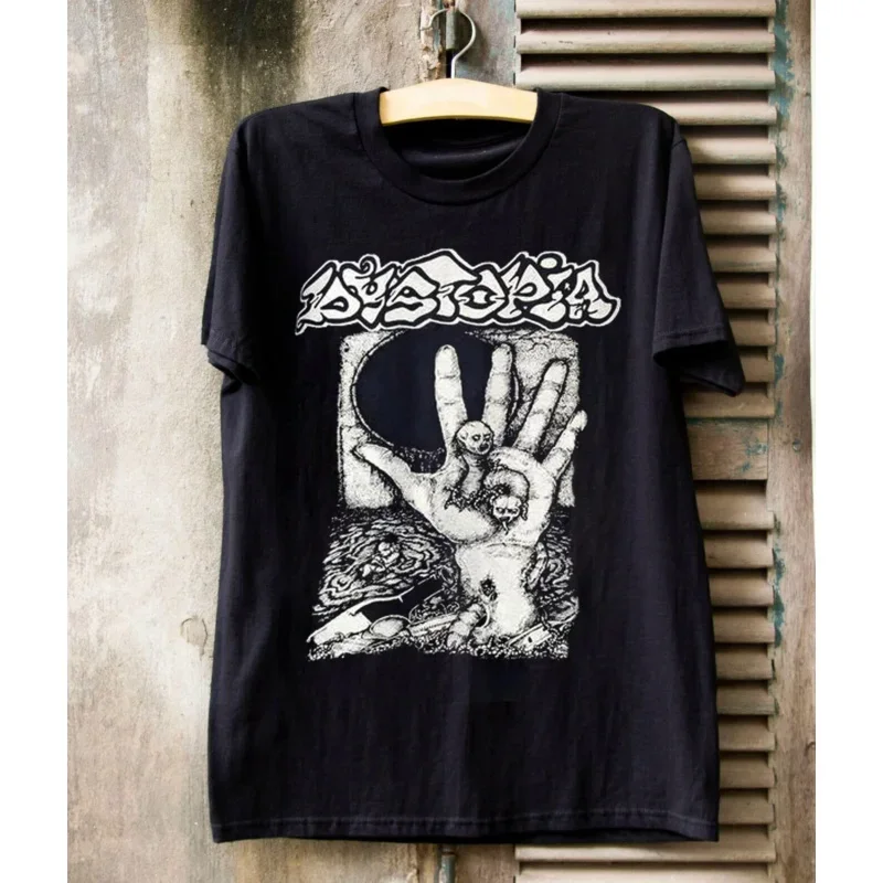 Dystopia - Pollution Short Sleeve Gift For Fan Black All Size Gift Shirt AC1125 long or short sleeves