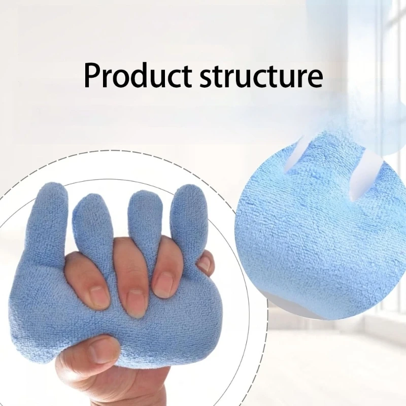 2Pcs Hand Contracture Grabbing Pad Professional Finger Separator Fingers Separation Pad Patients Palms Grip Enduring
