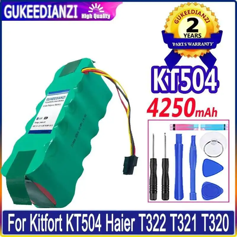 

Для Kitfort KT504 Haier T322 T321 T320 Panda X500 X580 X600 Ecovacs Mirror CR120 4250 мАч Батарея Премиум Замена