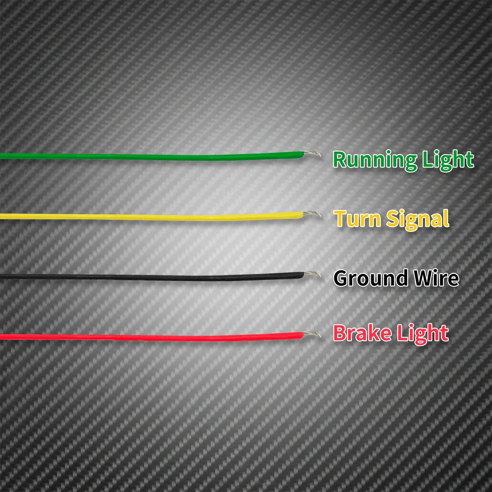 Motorcycle Mini LED Front Rear Turn Signal Brake Light Running Indicator Lamp For Harley Dyna Softail Sportster XL Touring FLHX