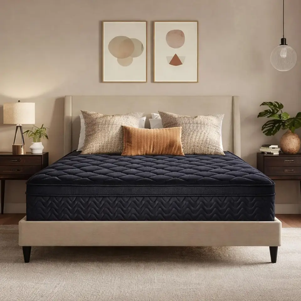 12 Inch Full Size Pocket Spring Mattress for Comfort