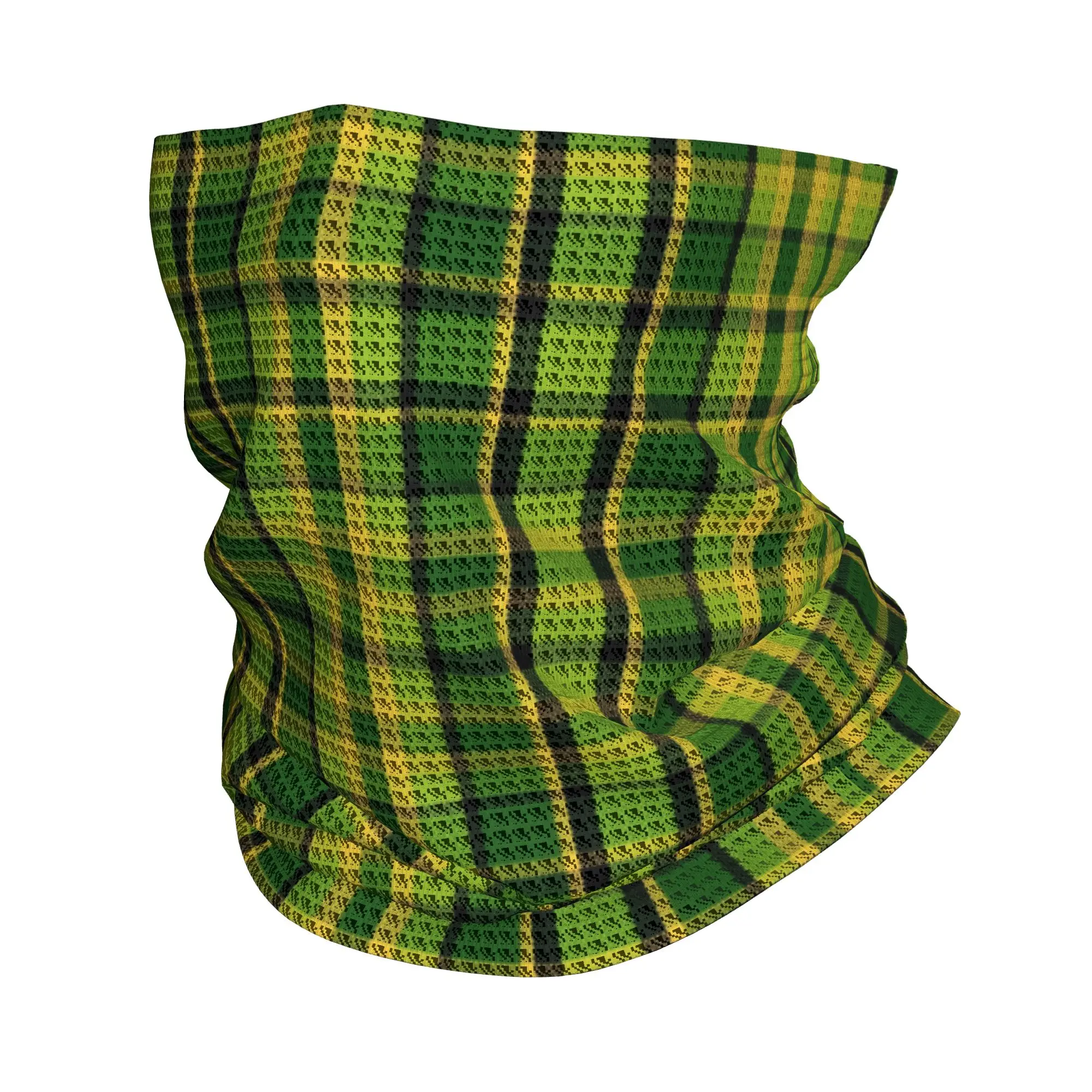 

Многофункциональный шарф-бандана Custom Westy Tartan Green Plaid для мужчин и женщин: для походов, велоспорта, как головной убор или утеплитель для шеи, с геометрическим узором в клетку