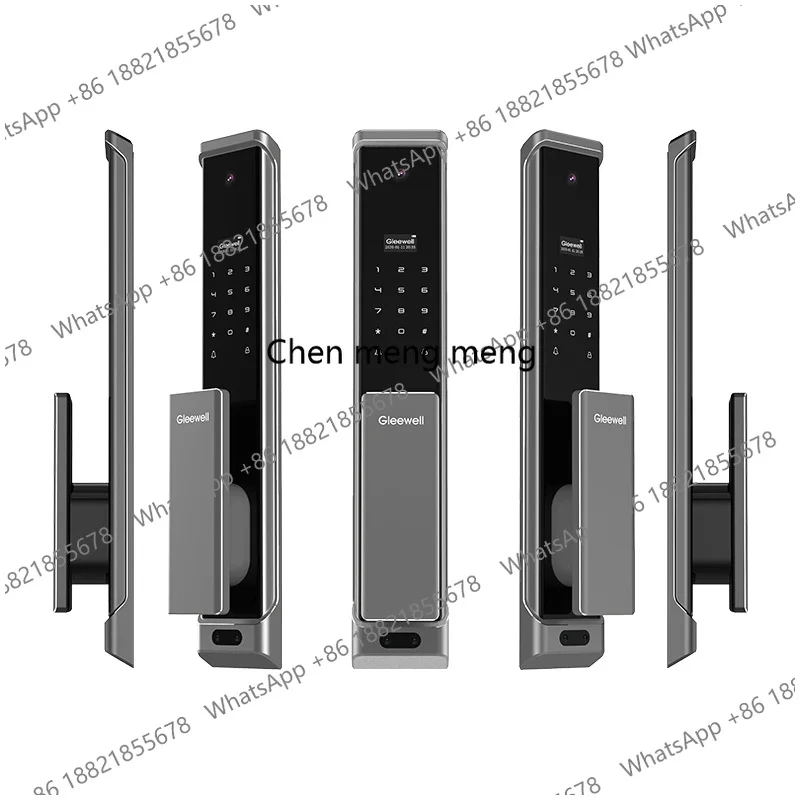 

New Style Digital Door Lock Electric Fingerprint 3D Face Recognition Tuya Smart Door Lock With Camera
