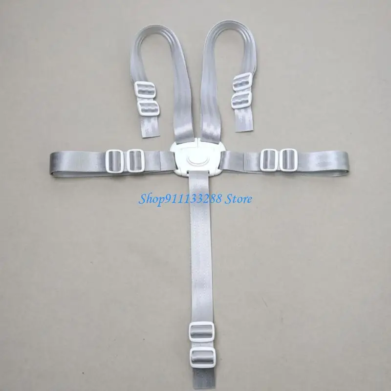 G88D Polyester Baby Safety Strap 5 Point Harness for Booster Seats Buggies Pushchairs