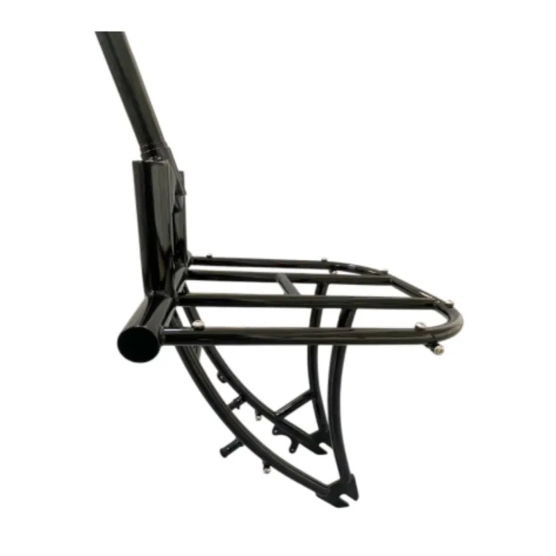 Chromium molybdenum steel open shelf front fork upgraded pipe material thickened 28.6 ports suitable for 700C frame